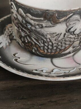 Dragon tea cup from Japan vintage